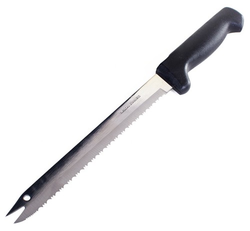 Serrated slicing knife - slicing,